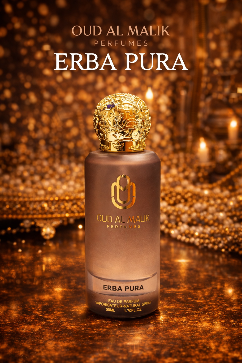 Oud al Malik ERBA Pura eau de Parfum 50ml – Parfum Doux & Élégant 🇦🇪