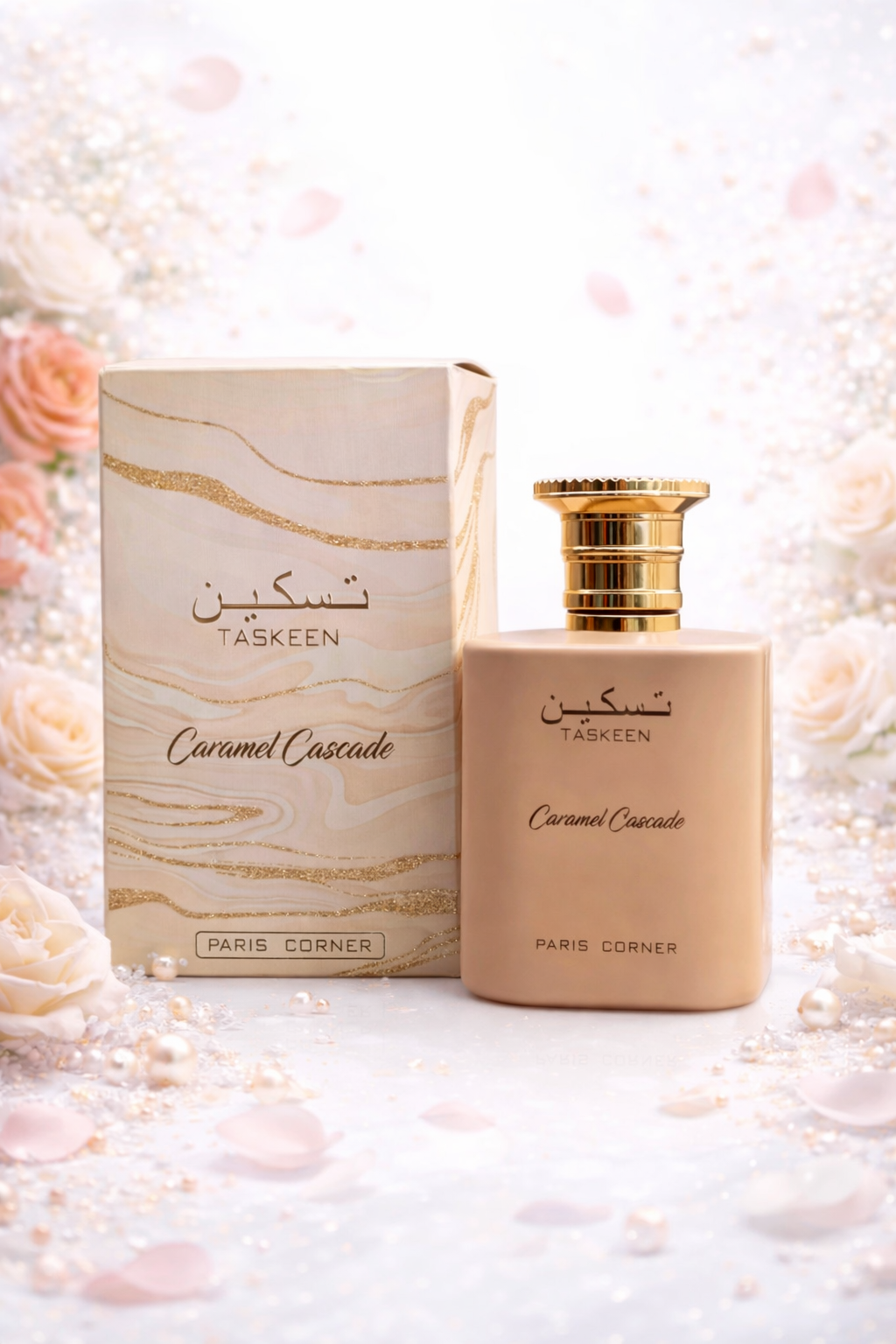 Taskeen Caramel Cascade 100ml – Parfum Gourmand & Irrésistible 🍯✨