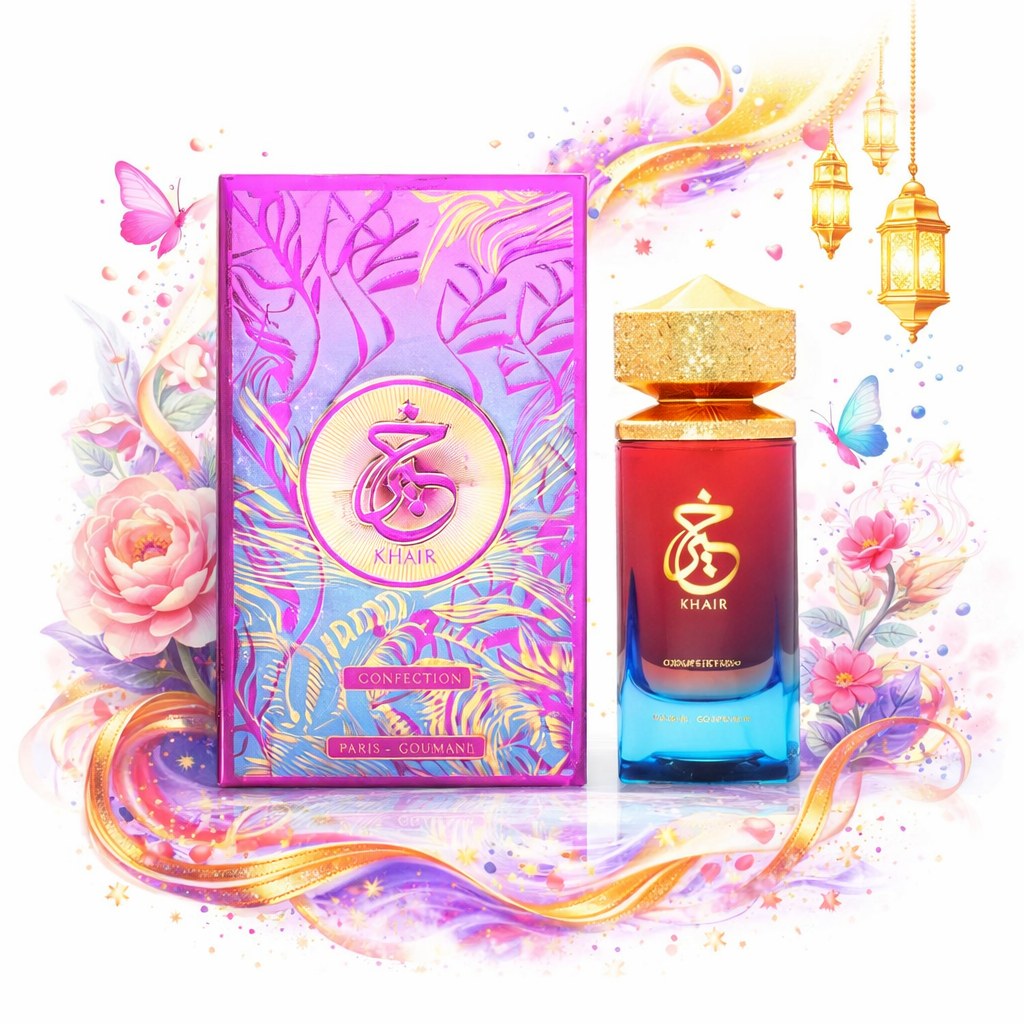 Khair Confection Eau de Parfum 100ml – Parfum Gourmand Sucré, Féminin & Envoûtant 🍬🌸