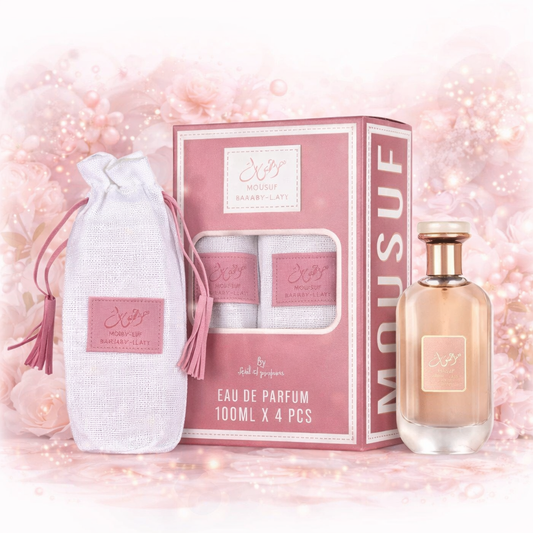 Coffret Mousuf Pink 100ml – Parfum Féminin Doux, Floral & Gourmand 💖✨