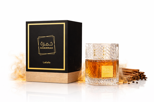 Khamrah Lattafa 100ml – Parfum Gourmand, Chaud & Ultra Addictif 🔥✨