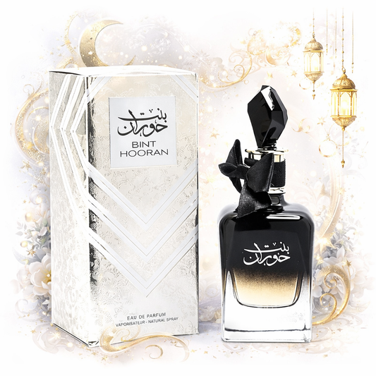 Bint Hooran Eau de Parfum 100ml – Parfum unisexe Élégant, Doux & Séduisant ✨🖤