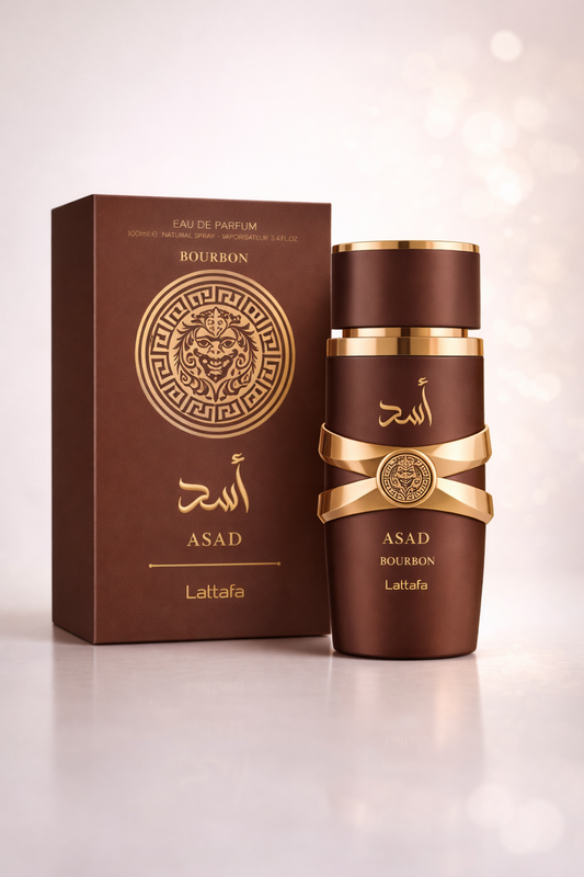 Asad Bourbon – Eau de Parfum 100ml | Parfum Oriental Puissant & Charismatique 🇦🇪