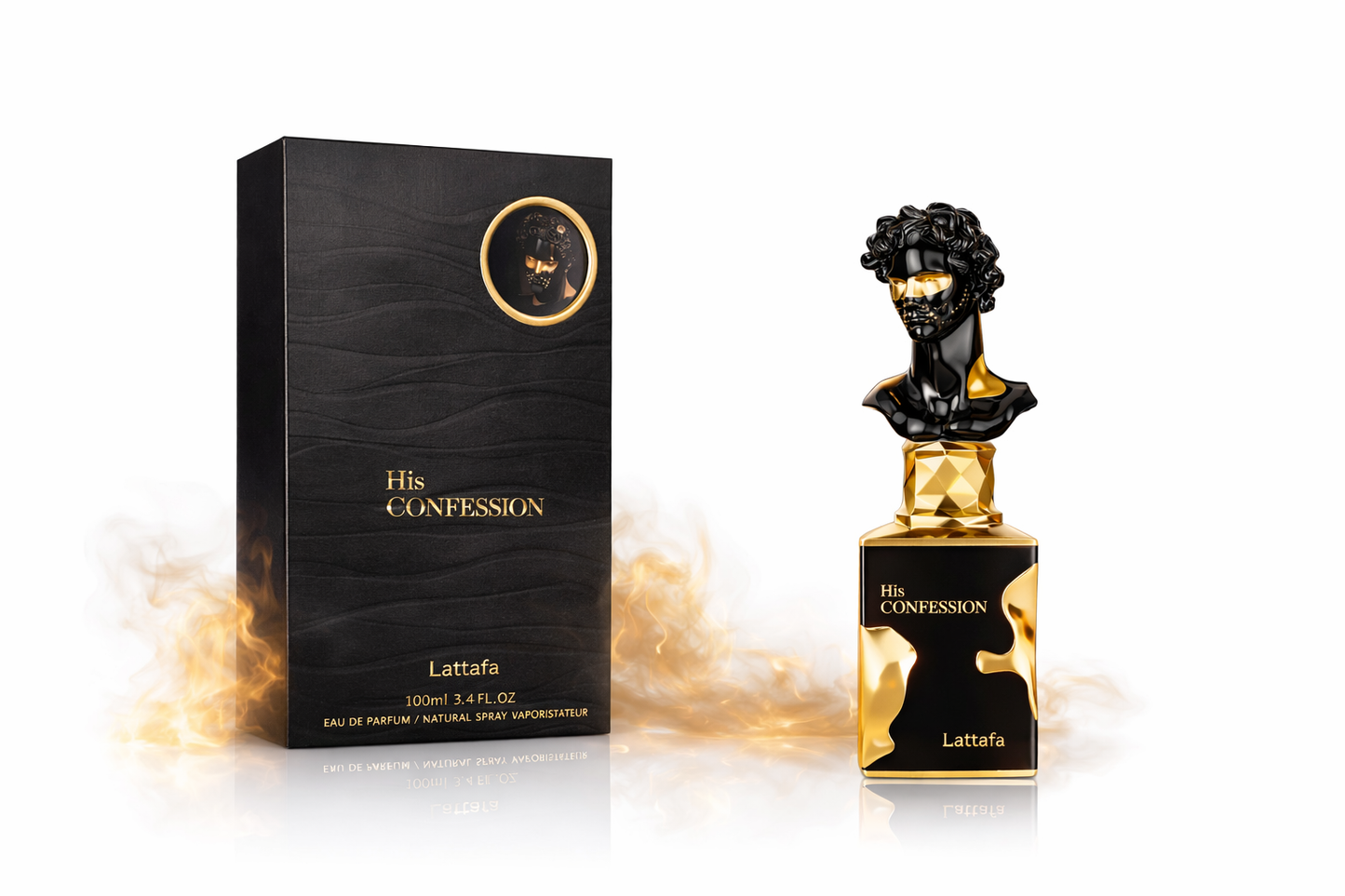 His Confession Eau de Parfum 100ml – Parfum Homme Mystérieux & Séduisant 🇦🇪