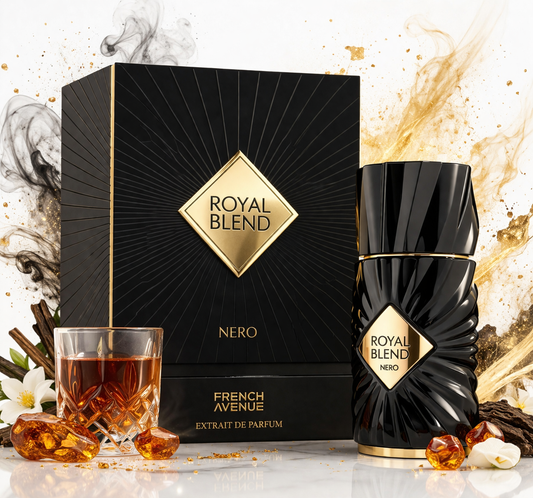 Royal Blend Nero Extrait de Parfum 100ml – Parfum Homme Intense, Élégant & Puissant 🖤✨