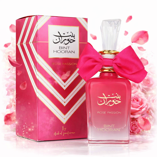 Bint Hooran Rose Passion 100ml – Parfum Floral Rosé, Sensuel & Élégant 🌹✨