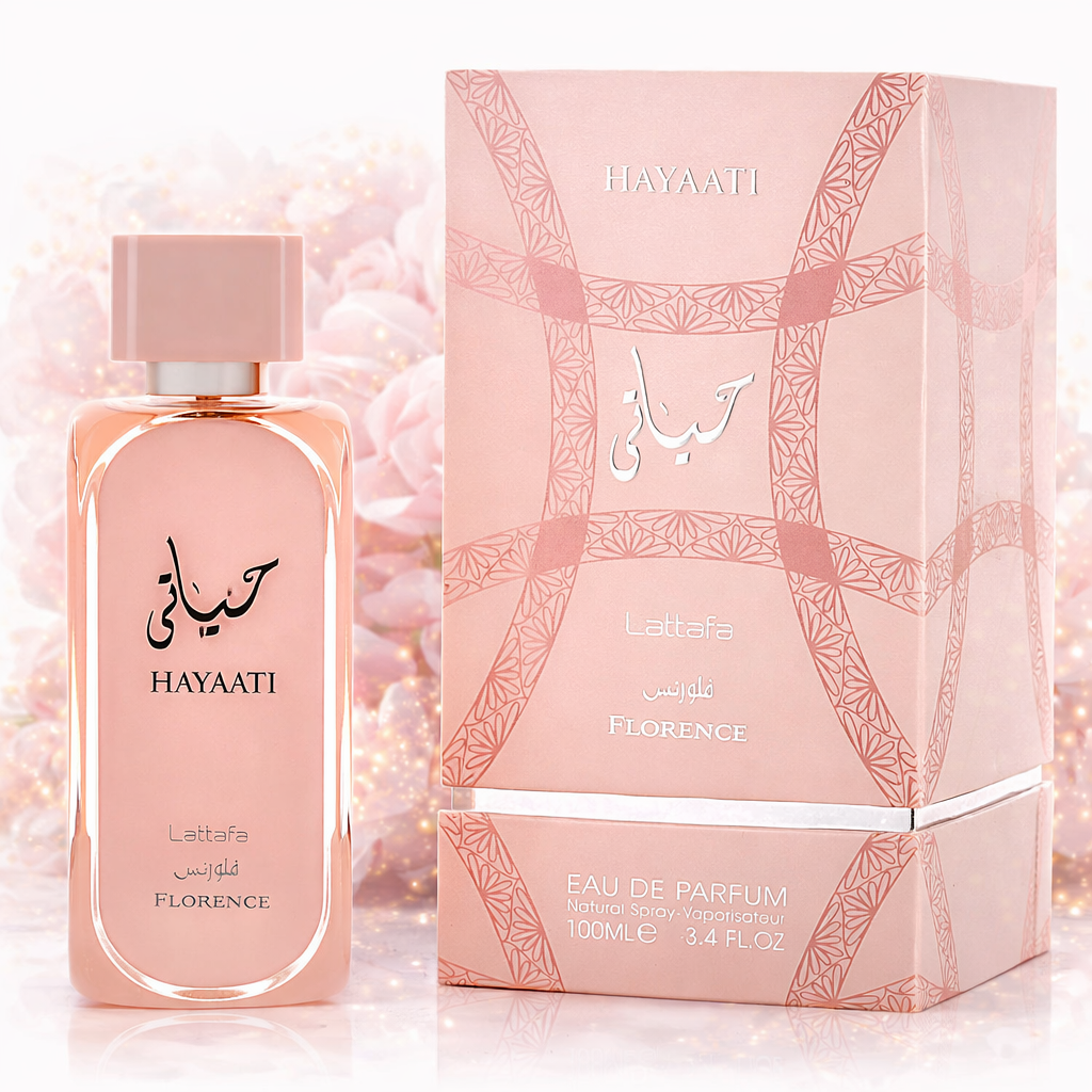 Hayaati Florence Lattafa 100ml – Parfum Floral Doux, Chic & Féminin 🌸✨