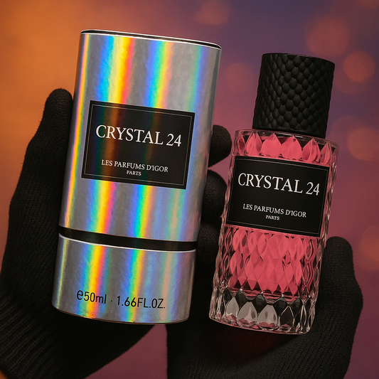 Crystal 24 – Extrait de Parfum 50ML | Parfum pour Femme – Les Parfums d’Igor Paris